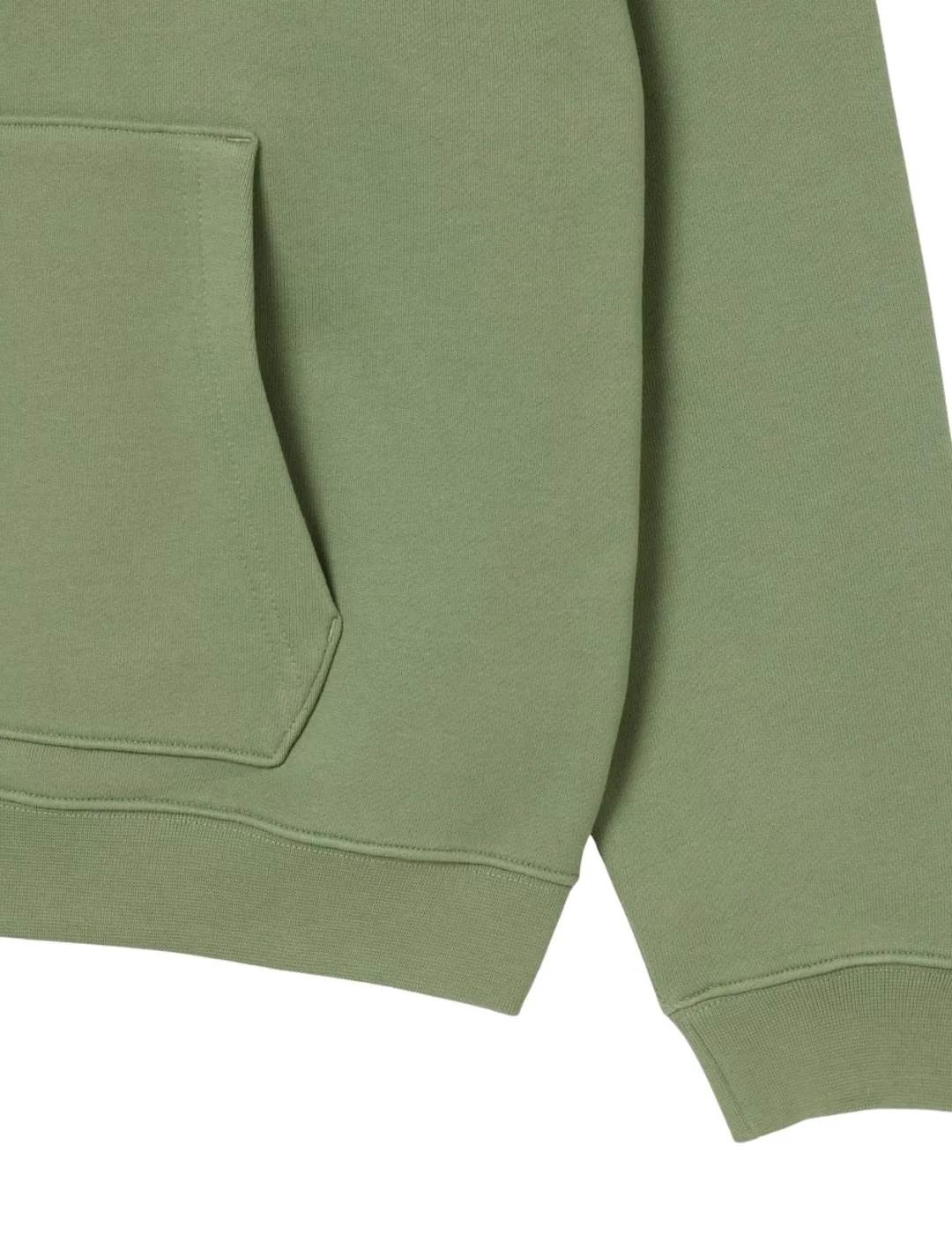 Lacoste Sudadera con capucha de felpa gruesa