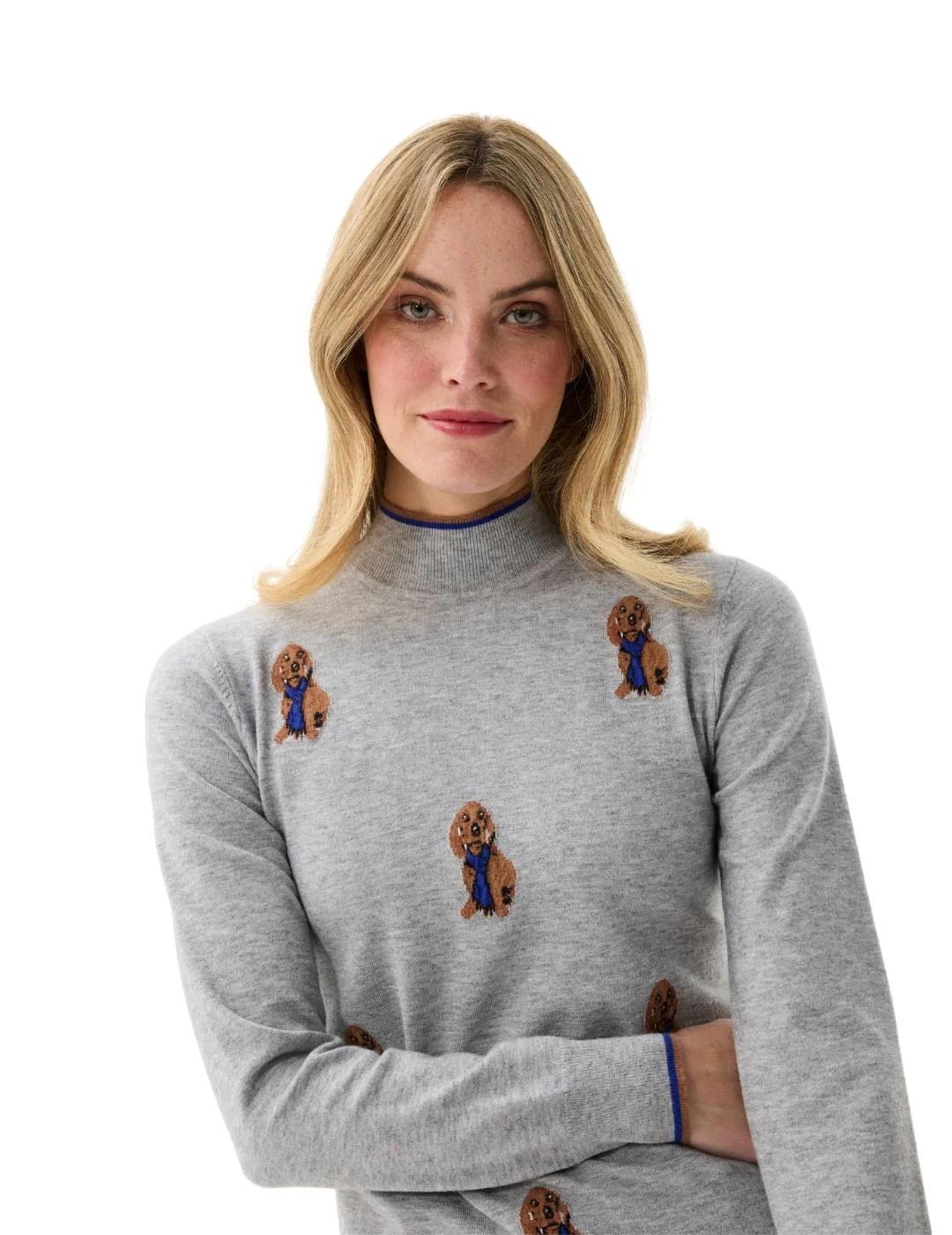 Leo & Ugo Jersey gris perros