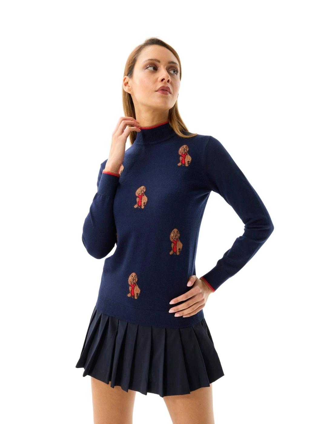 Leo & Ugo Jersey azul marino perros