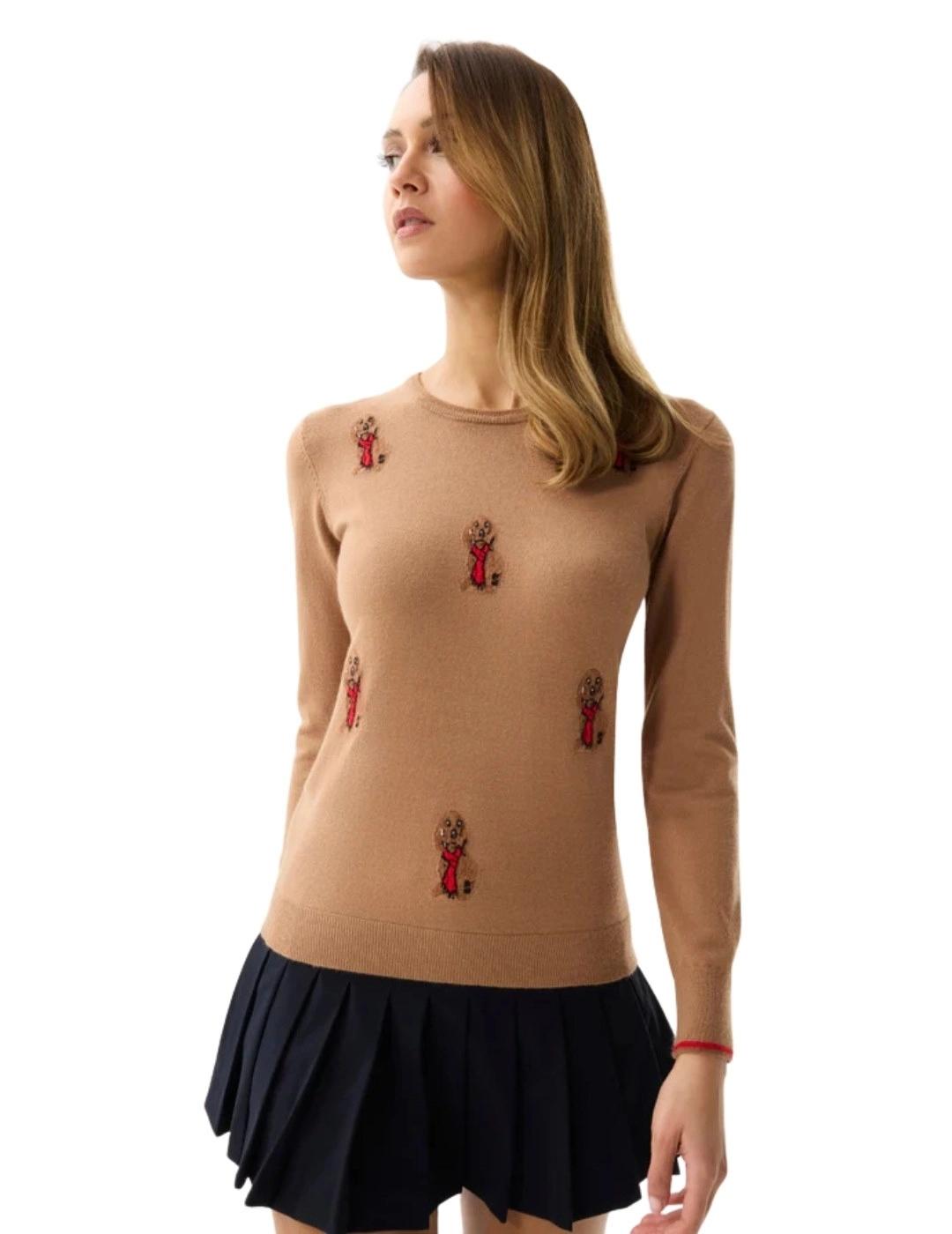 Leo & Ugo Jersey Beige perritos