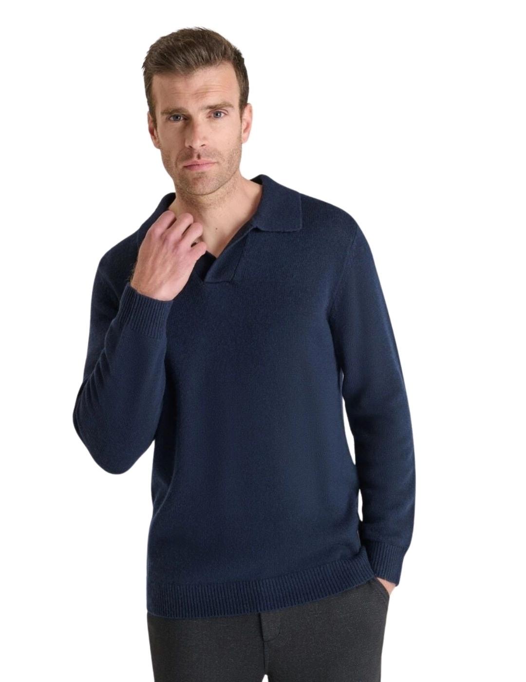 Le Temps Des Cerises Jersey Bbretel Azul marino