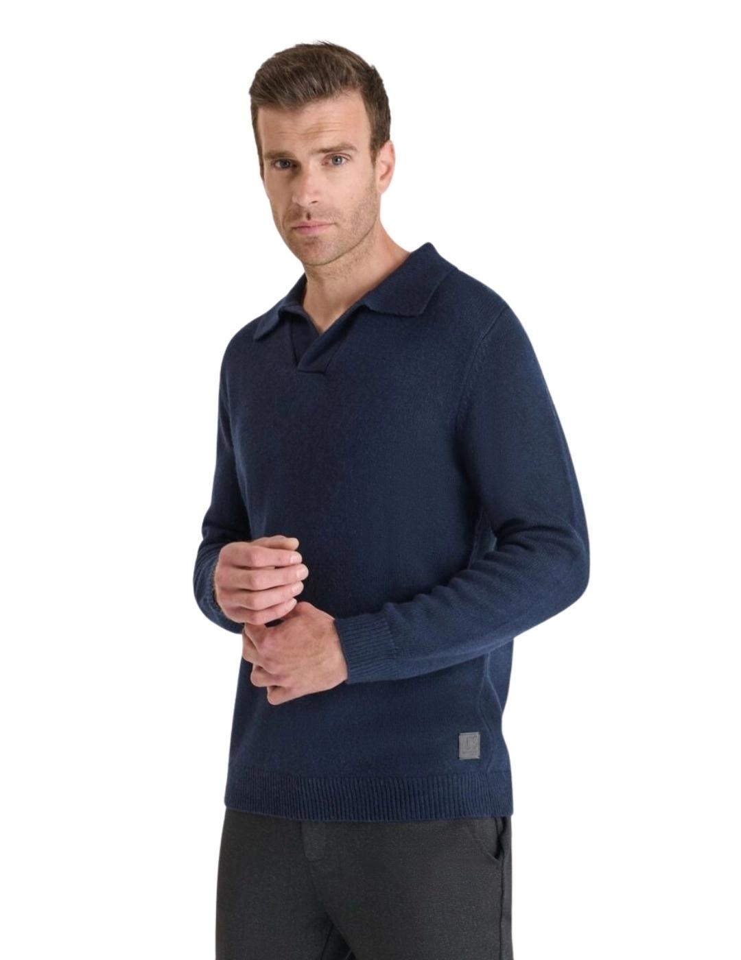 Le Temps Des Cerises Jersey Bbretel Azul marino