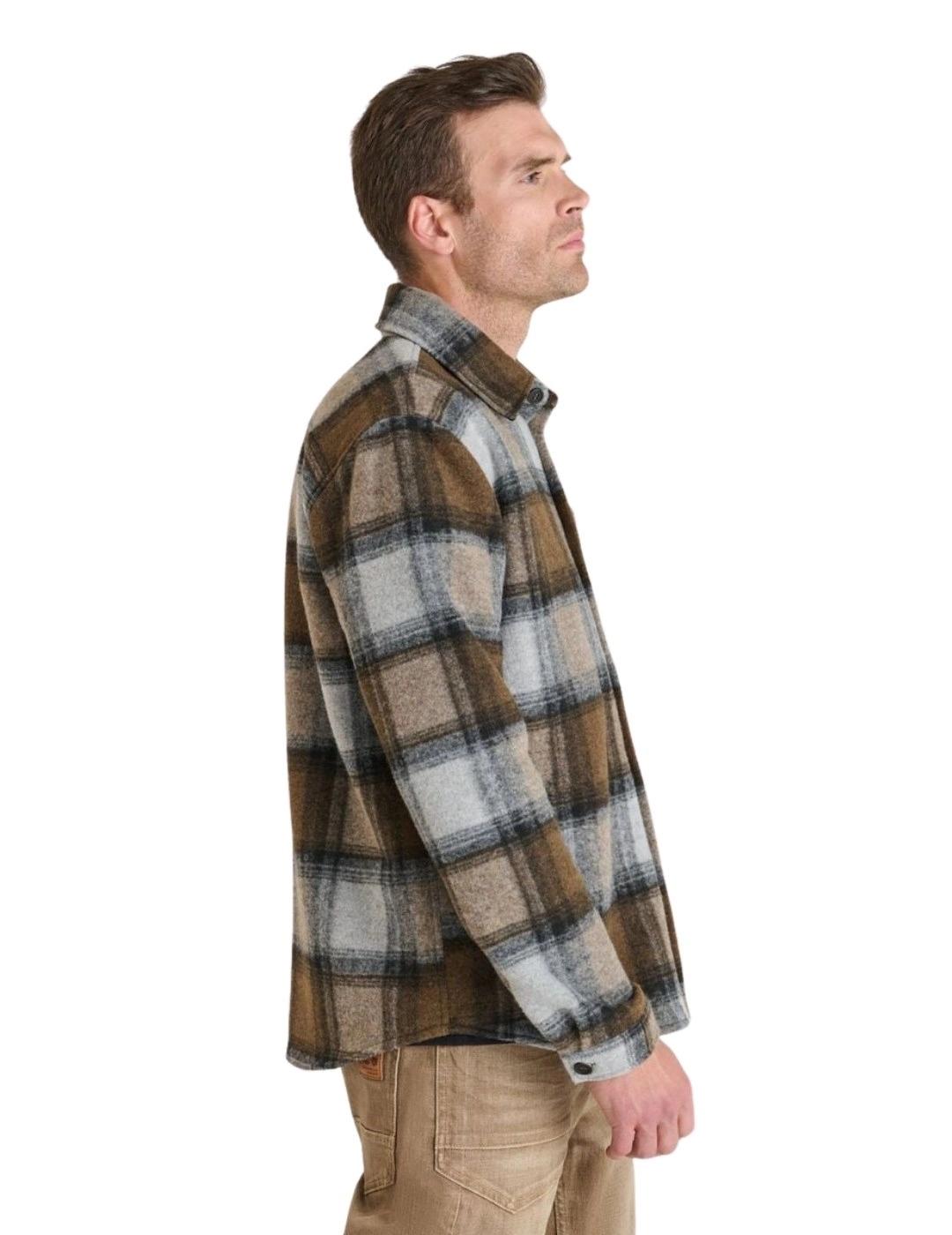 Le Temps Des Cerises Sobrecamisa Pigan Marrón