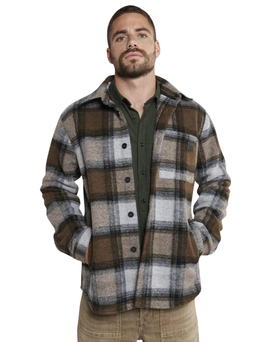 Le Temps Des Cerises Sobrecamisa Pigan Marrón