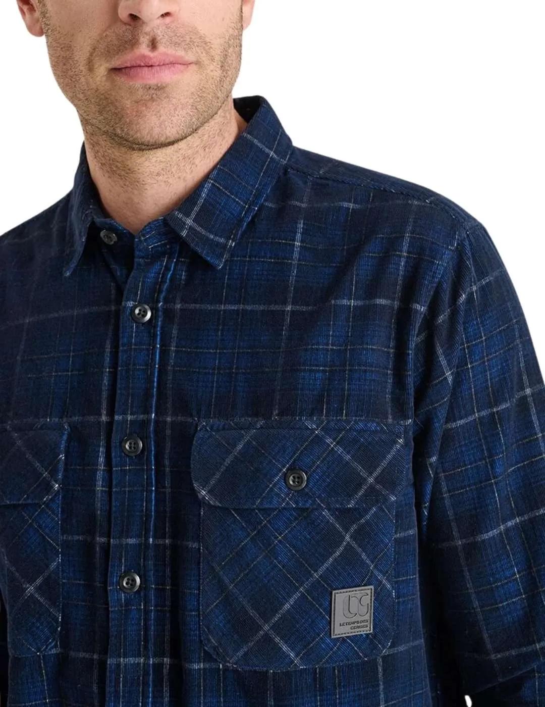 Le Temps Des Cerises Camisa Tesol Azul marino