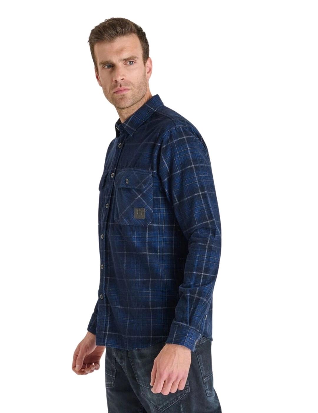 Le Temps Des Cerises Camisa Tesol Azul marino