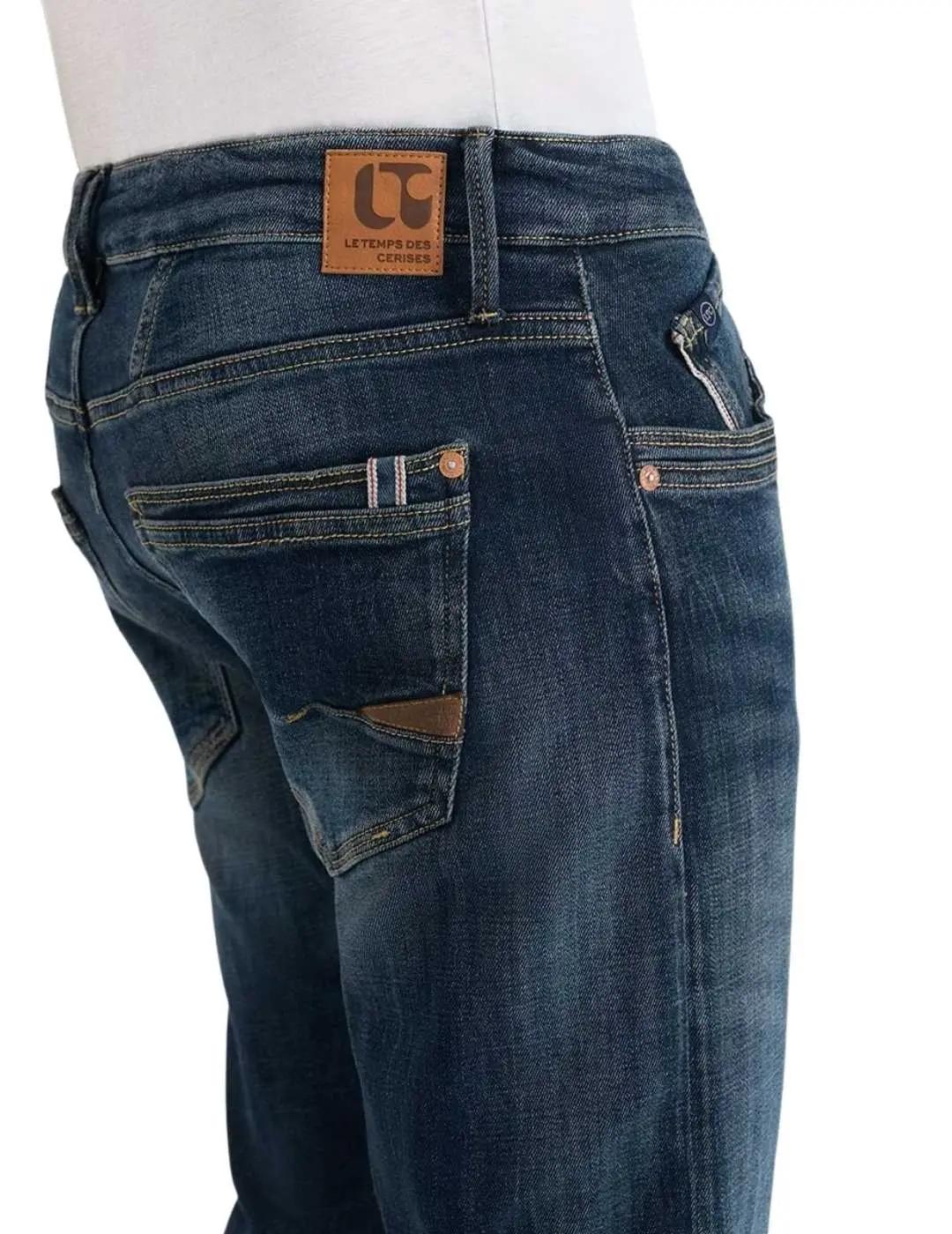 Le Temps Des Cerises Vaqueros Basic Azul