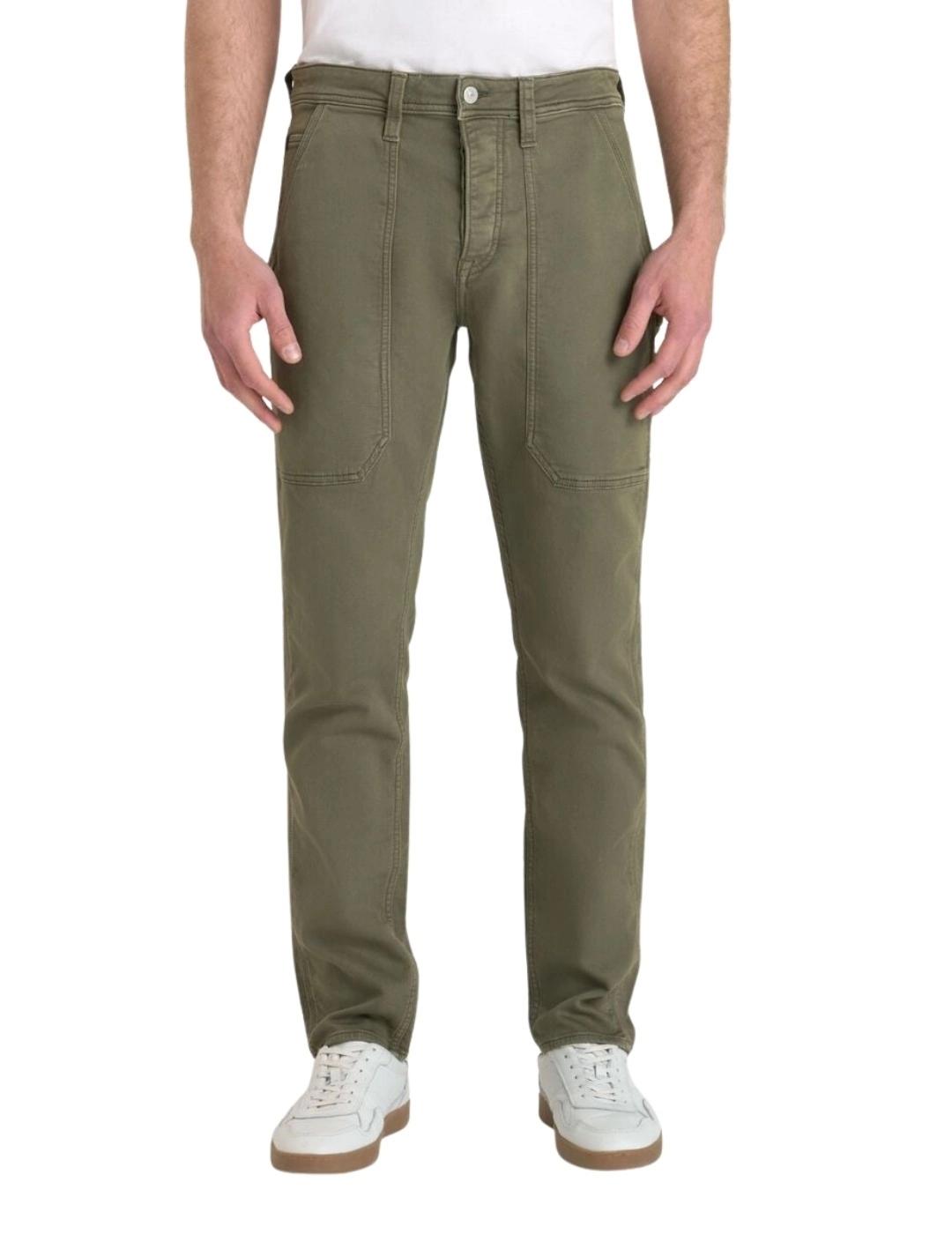 Le Temps Des Cerises Pantalón Work Jogg Verde