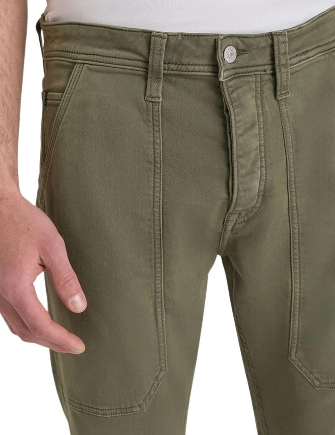 Le Temps Des Cerises Pantalón Work Jogg Verde