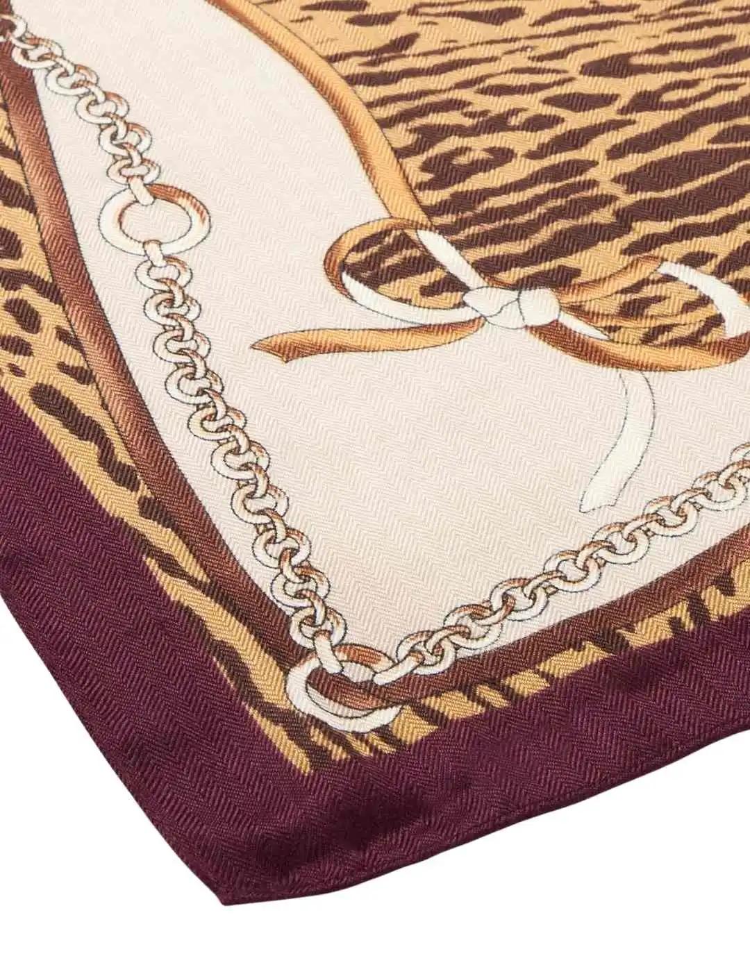 Liujo Pañuelo estampado Beige y multicolor