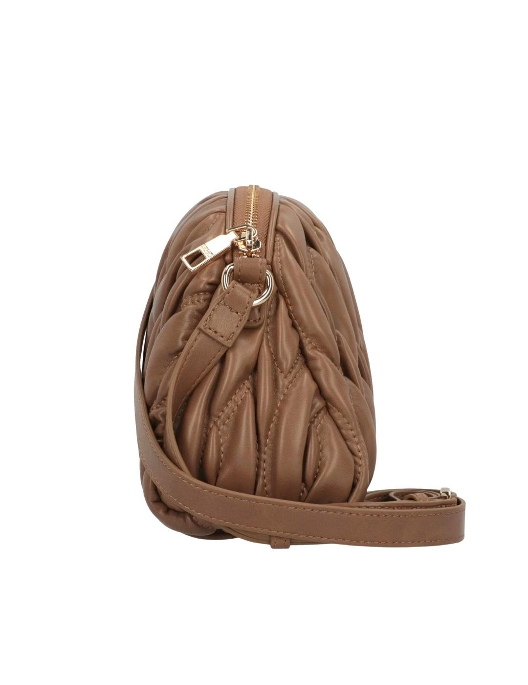 Liujo Bolso Bandolera mediana guateada Marrón