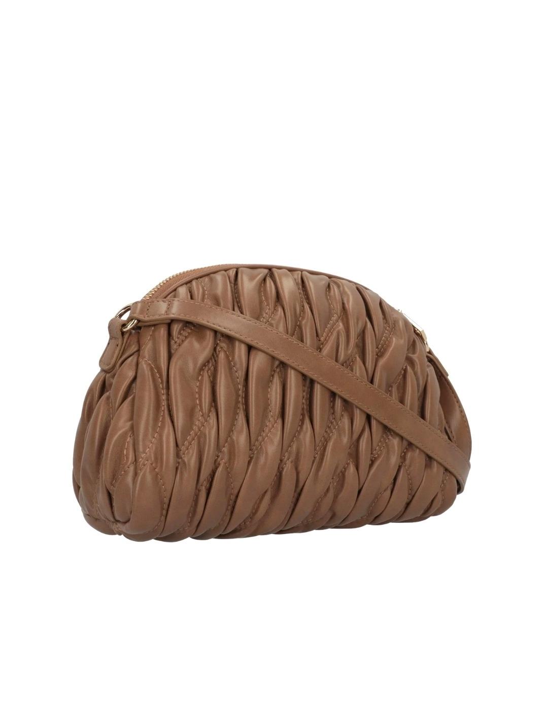 Liujo Bolso Bandolera mediana guateada Marrón