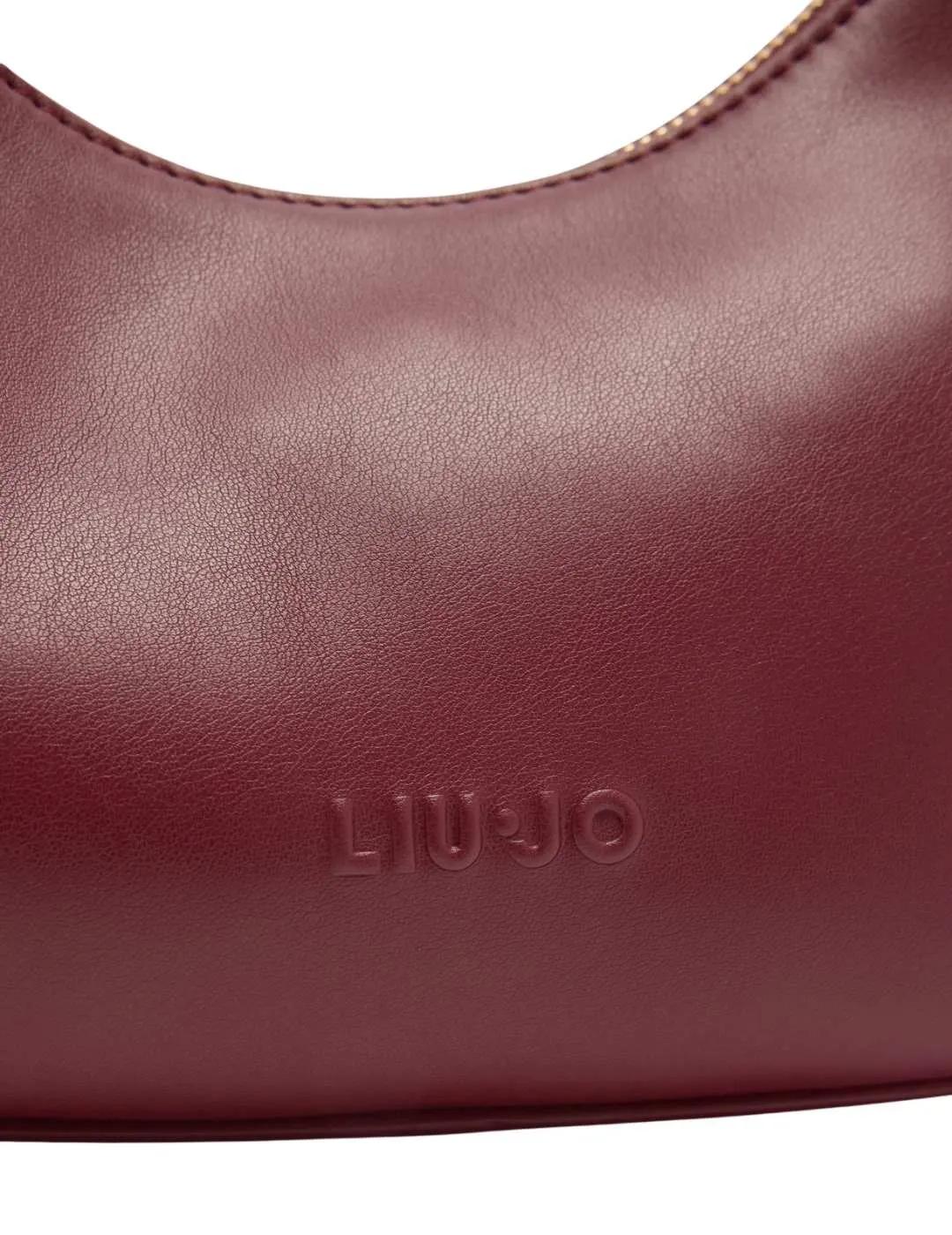 Liujo Bolso de hombro pequeño Granate