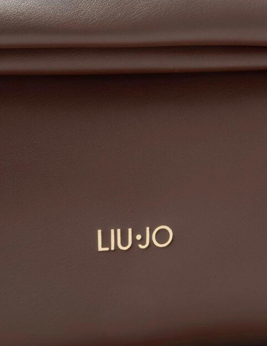 Liujo Bolso Hobo Marrón oscuro