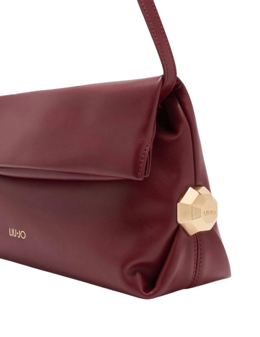 Liujo Bolso Hobo Granate