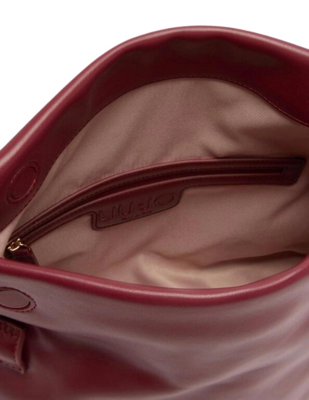 Liujo Bolso Hobo Granate