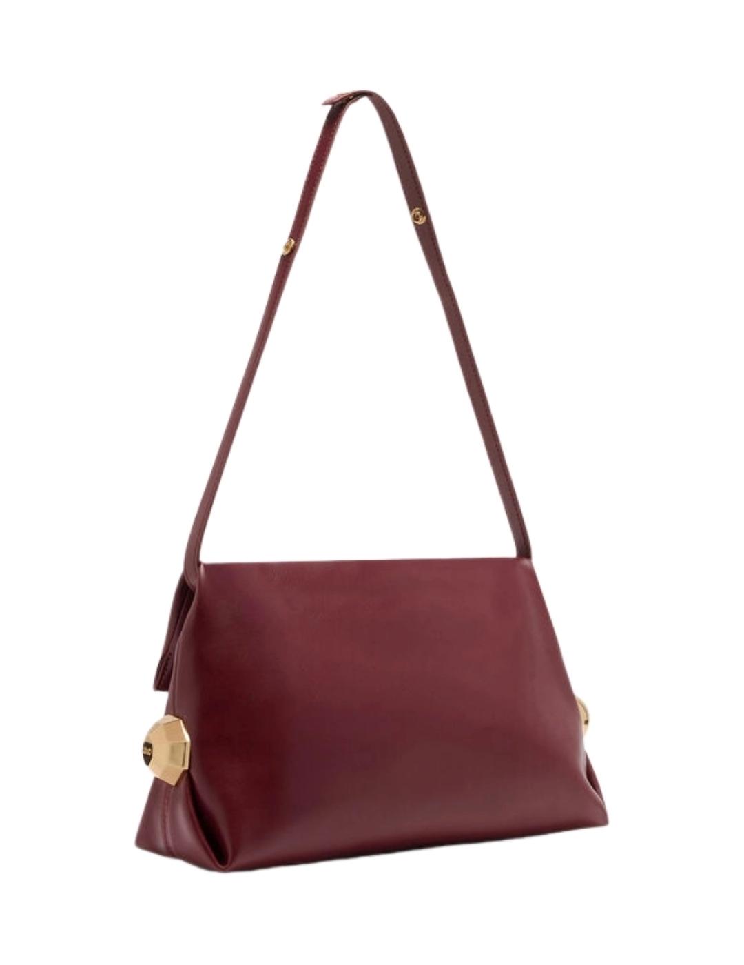 Liujo Bolso Hobo Granate