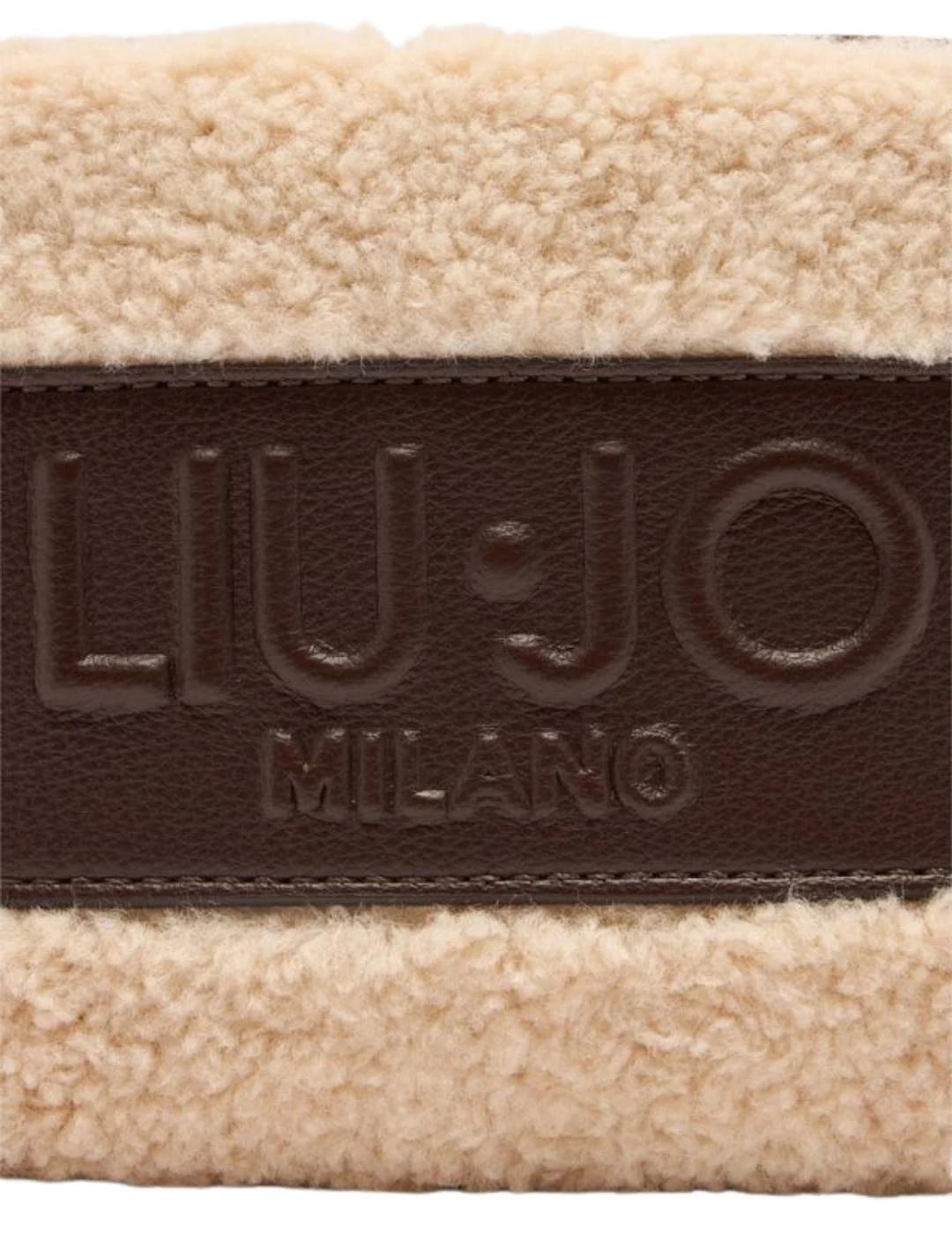 Liujo Bolso Bandolera pequeña de peluche