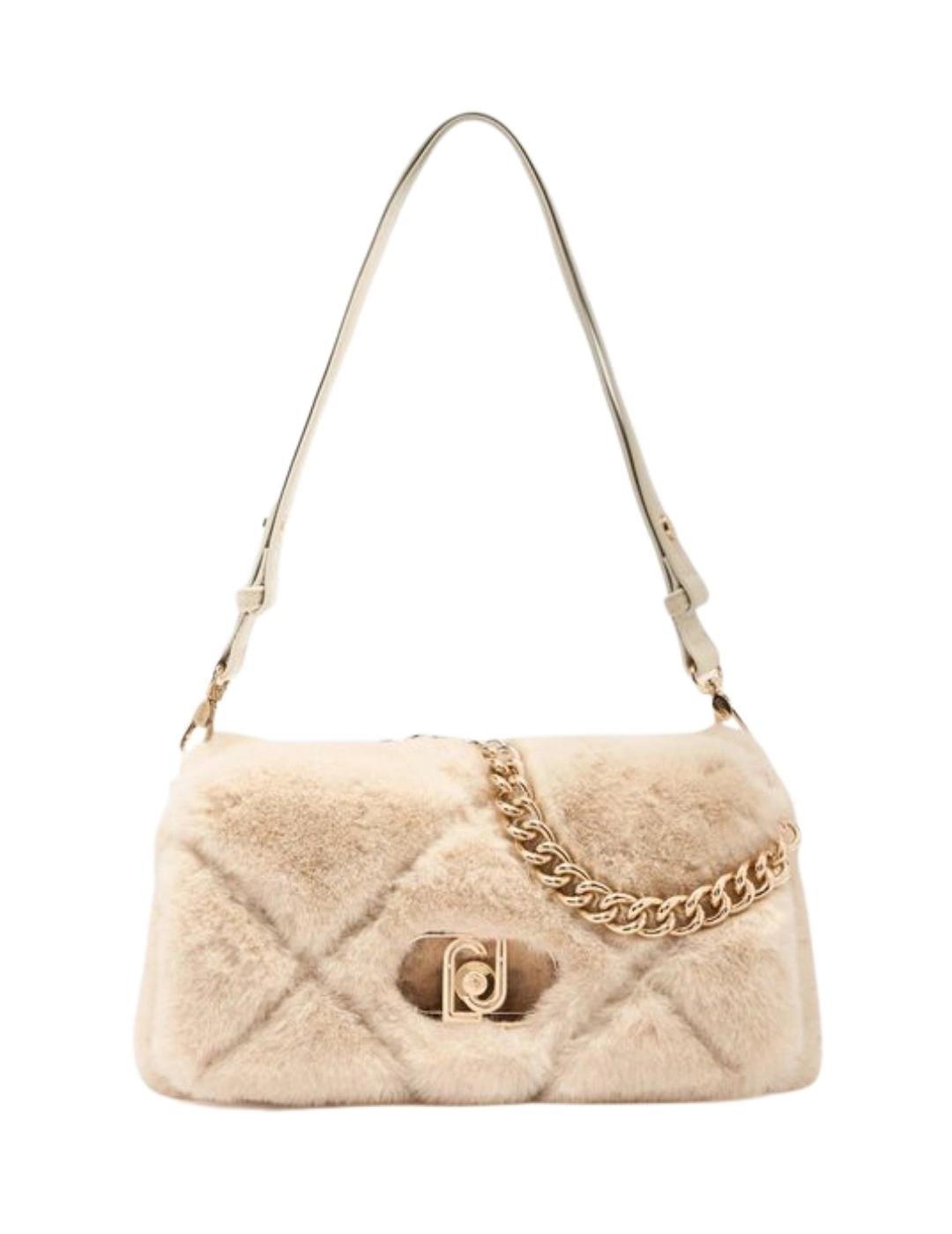 Liujo Bolso Mediano LaPuffy de pelo