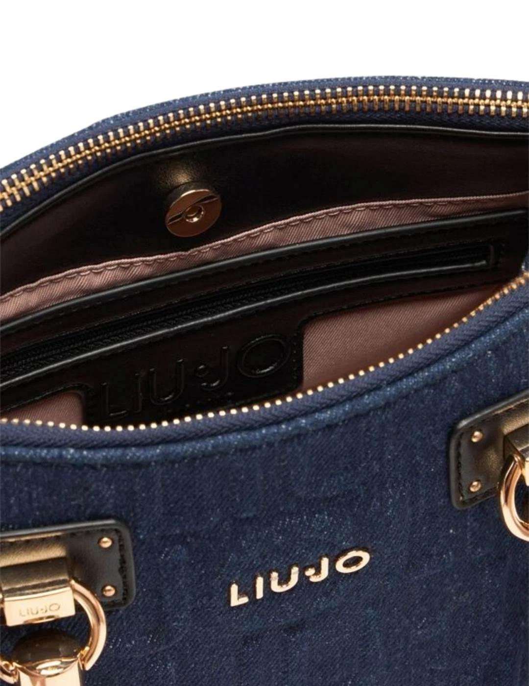Liujo Bolso de mano pequeño de denim