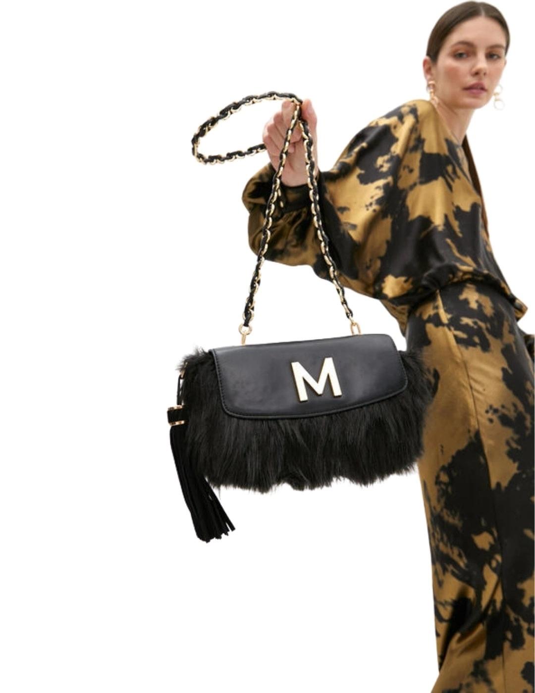 Lola Casademunt Bandolera Pelo Con Solapa Efecto P