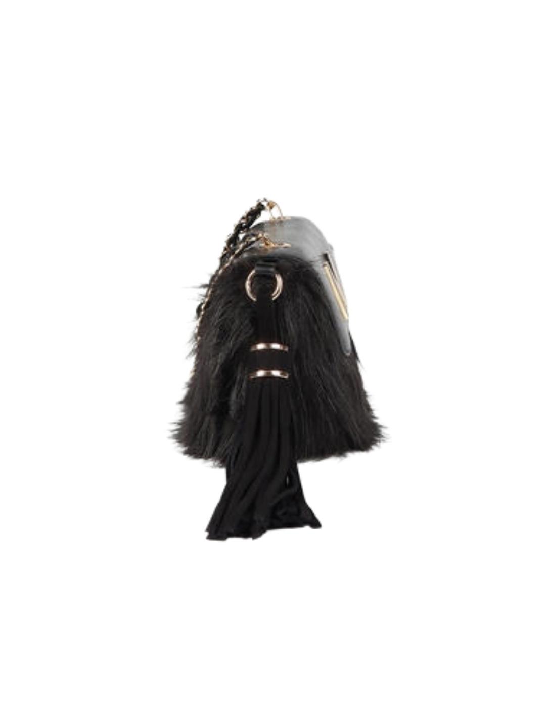 Lola Casademunt Bandolera Pelo Con Solapa Efecto P