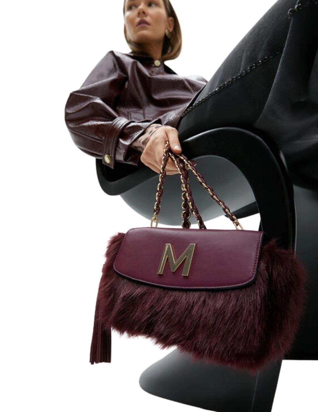 Lola Casademunt Bandolera Pelo Con Solapa Efecto P