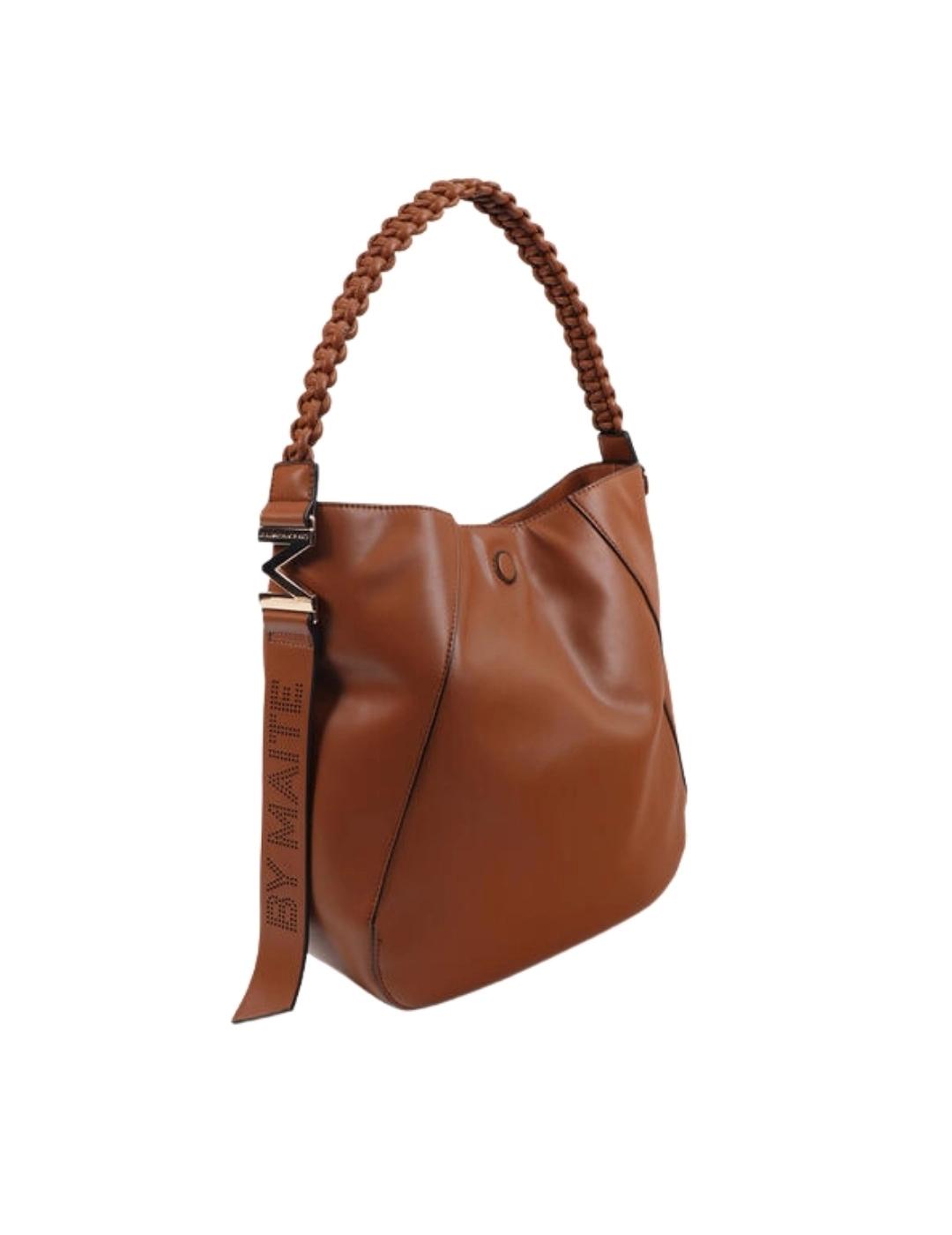 Lola Casademunt Shopper Asa Trenzada Efecto Piel