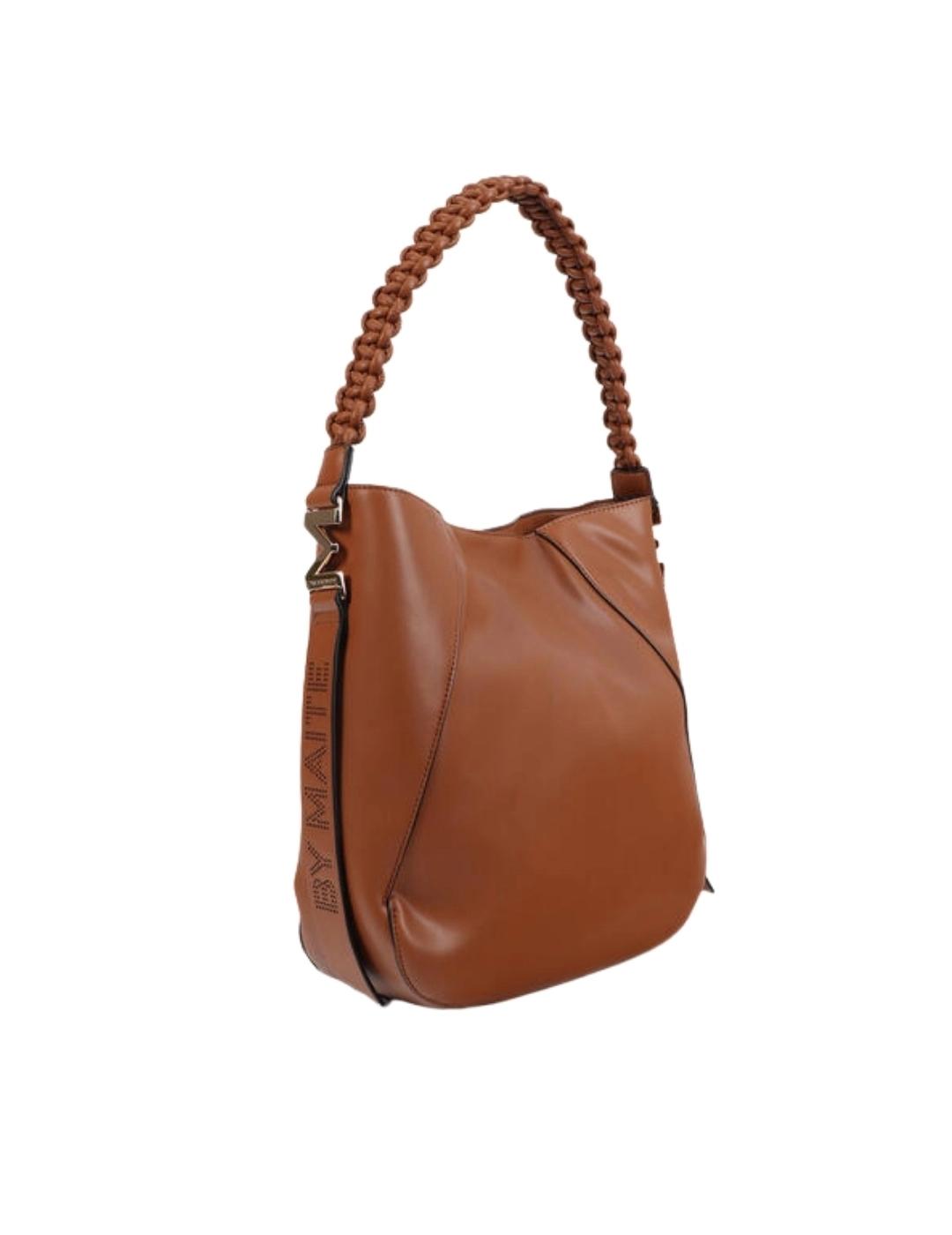 Lola Casademunt Shopper Asa Trenzada Efecto Piel