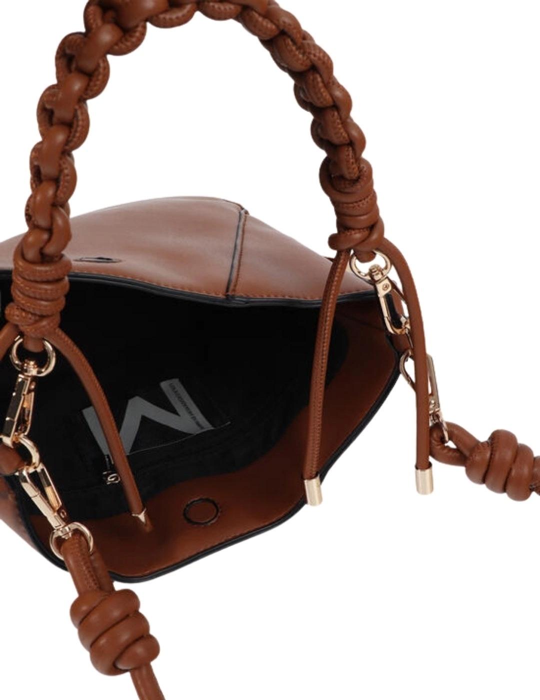 Lola Casademunt Bolsito Asa Trenzada Efecto Piel