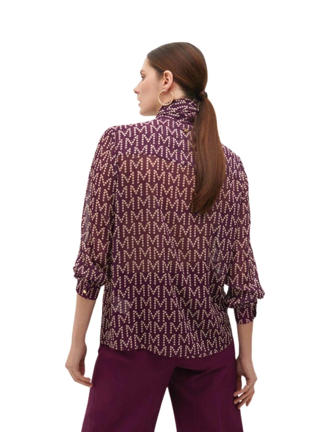 Lola Casademunt Camisa Logotipada con Lazada