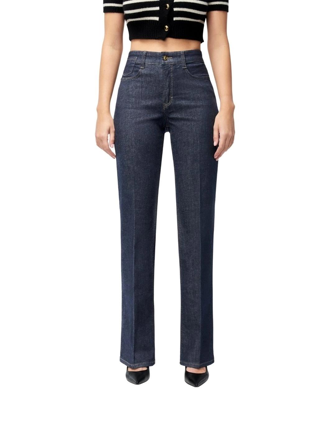 Mac Pantalones Laura Fashion Rinsed