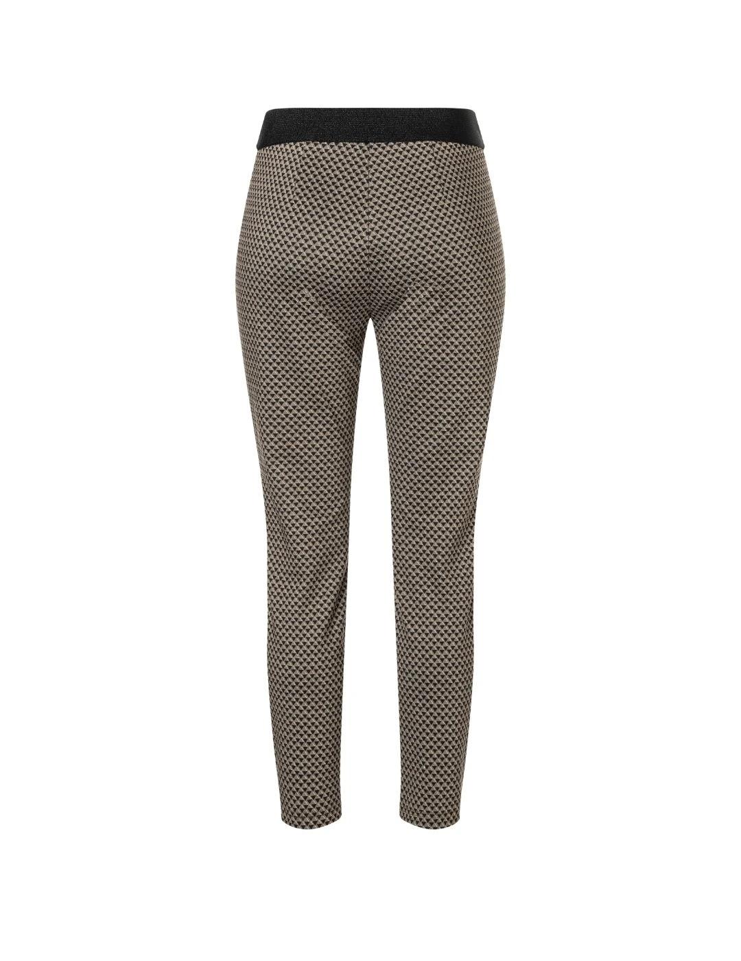 Mac Pantalones Easy Smart Smart Terra Printed