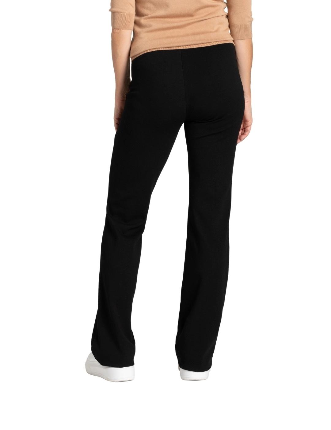 Mac Pantalones Flare Black