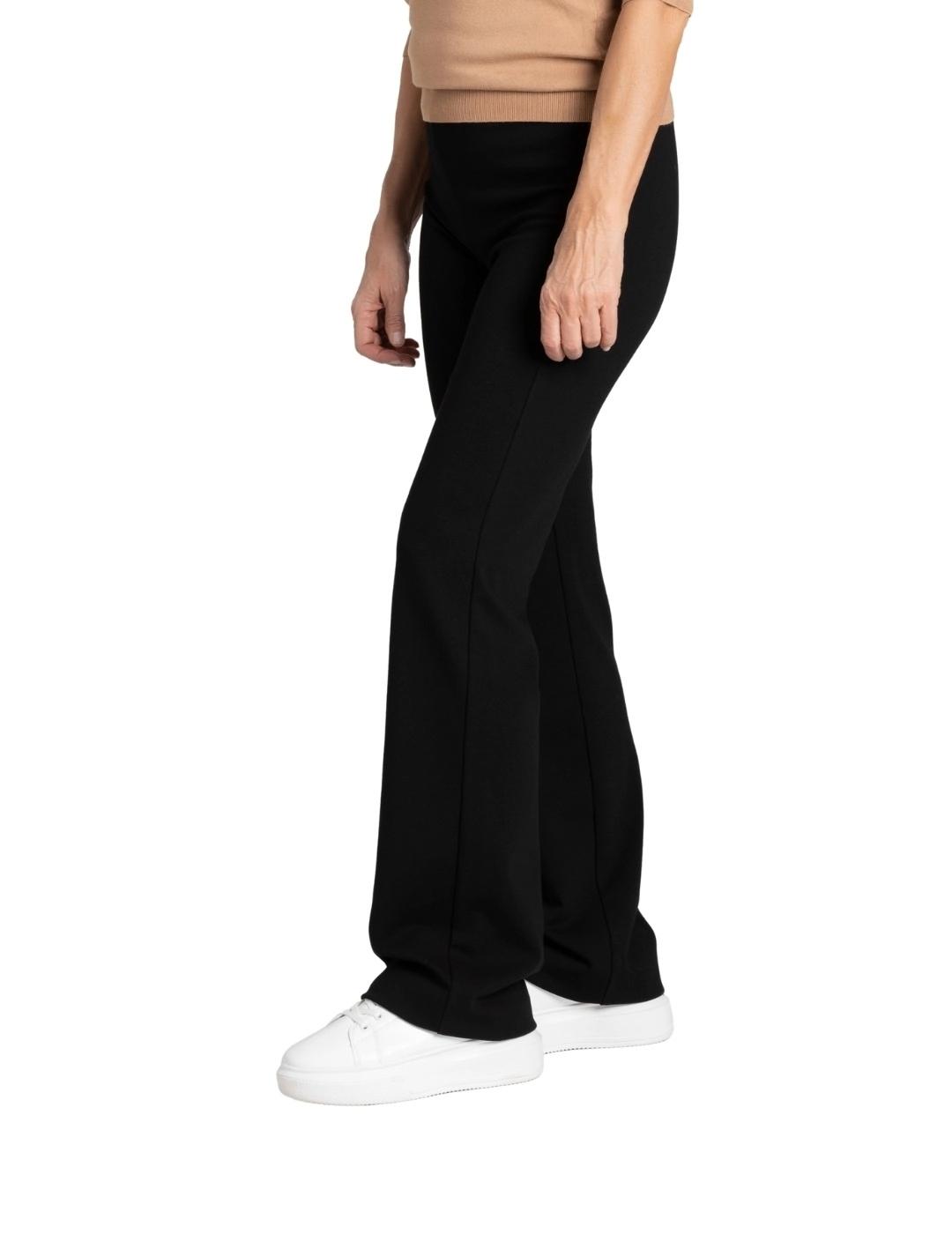 Mac Pantalones Flare Black