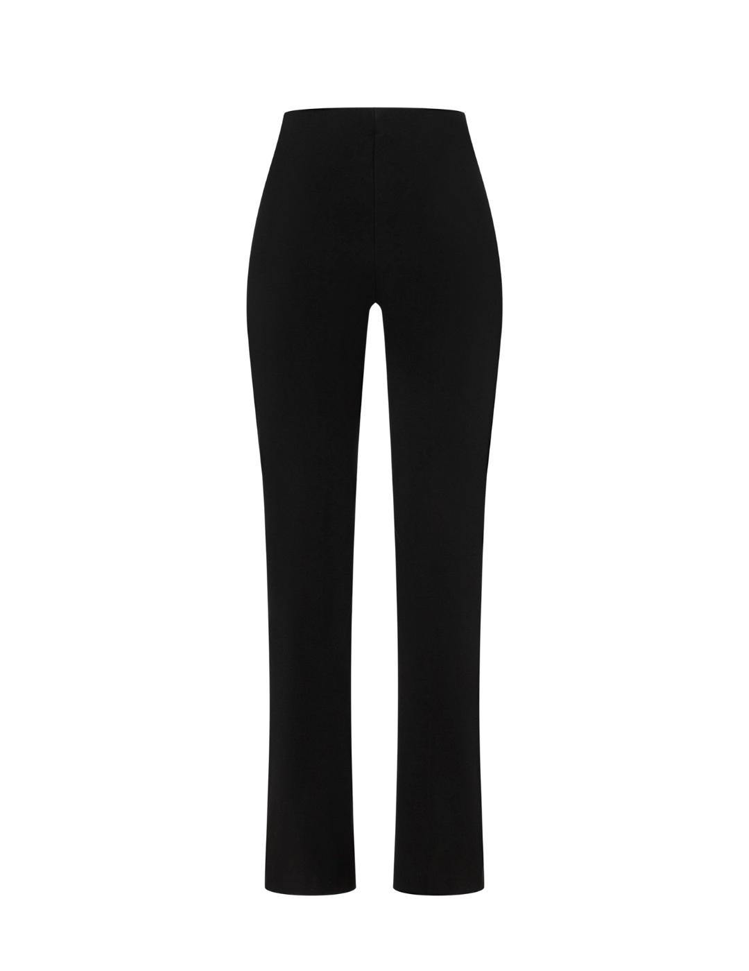 Mac Pantalones Flare Black