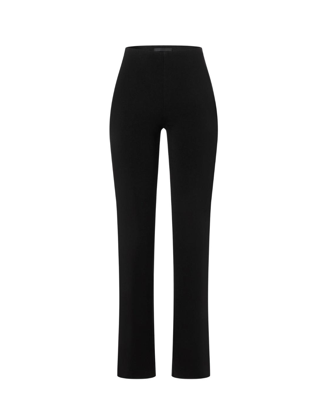 Mac Pantalones Flare Black