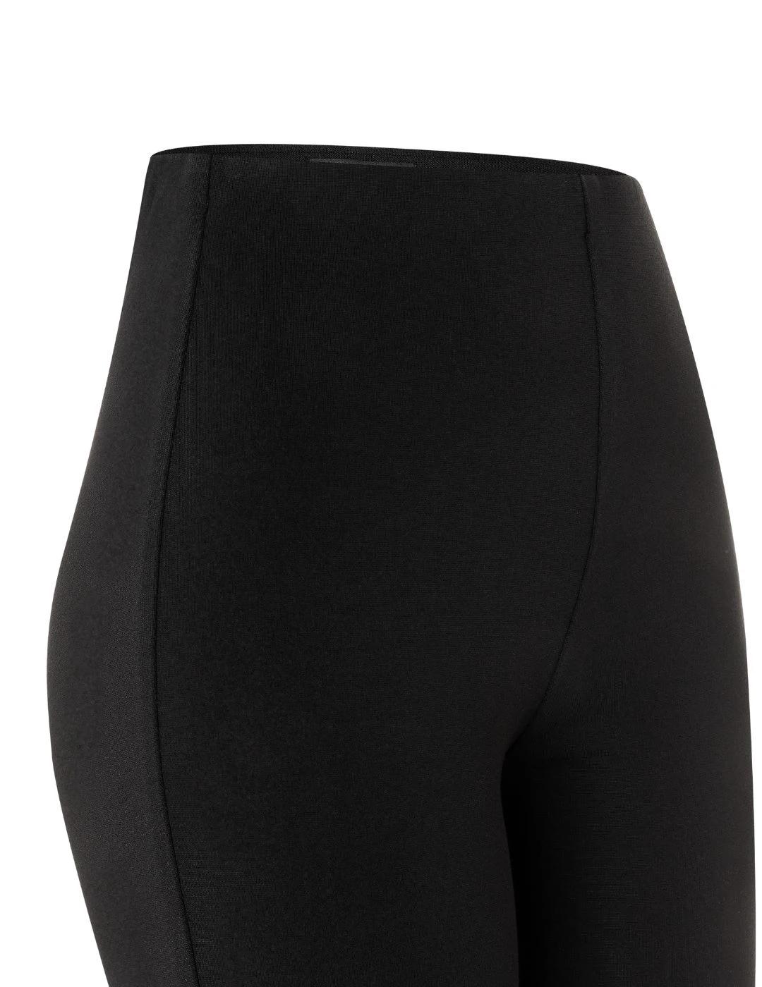 Mac Pantalones Flare Black