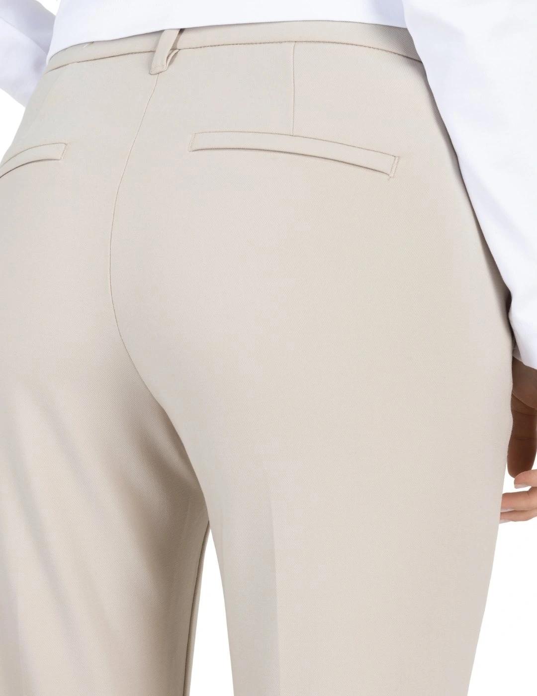 Mac Pantalones Chino Turn Up Champagne