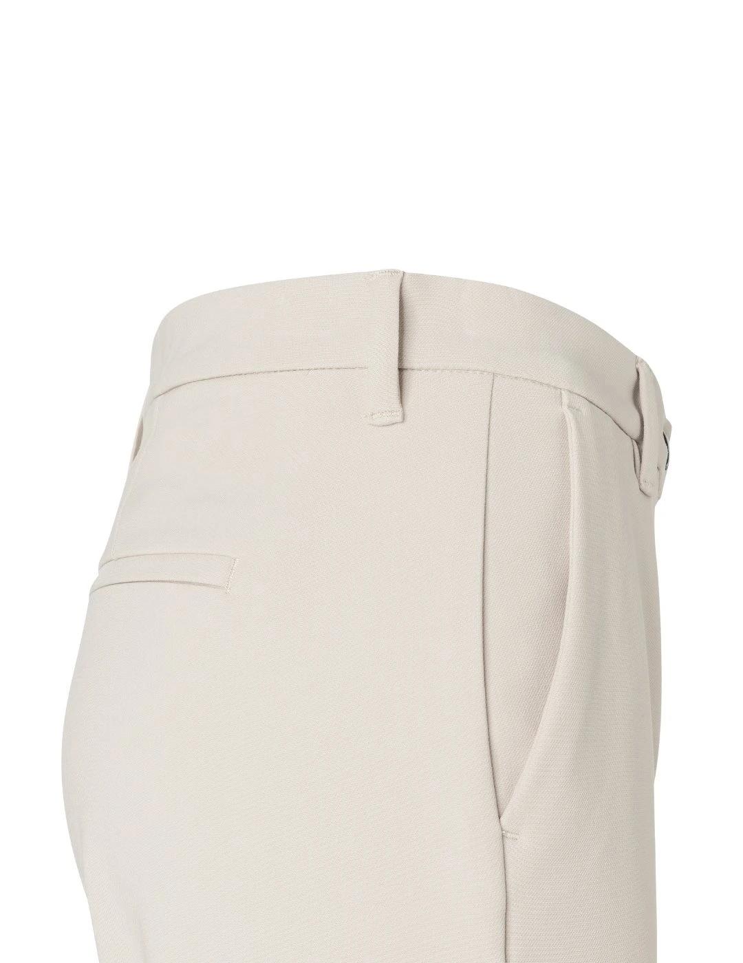 Mac Pantalones Chino Turn Up Champagne