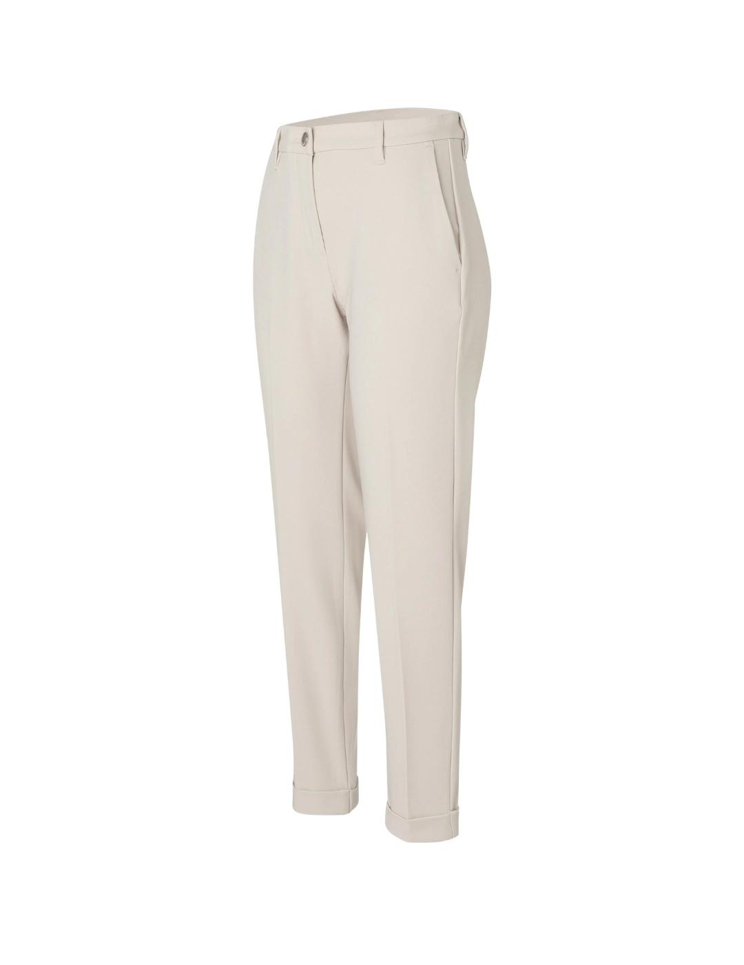 Mac Pantalones Chino Turn Up Champagne