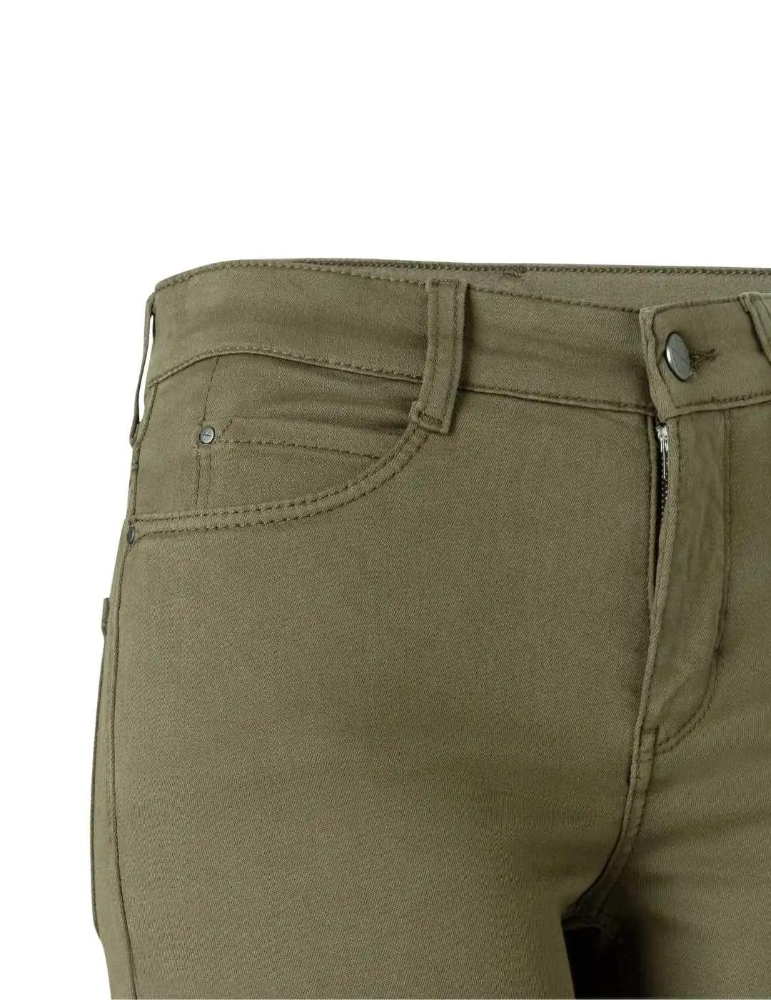 Mac Pantalones Dream Cropped Olive Night