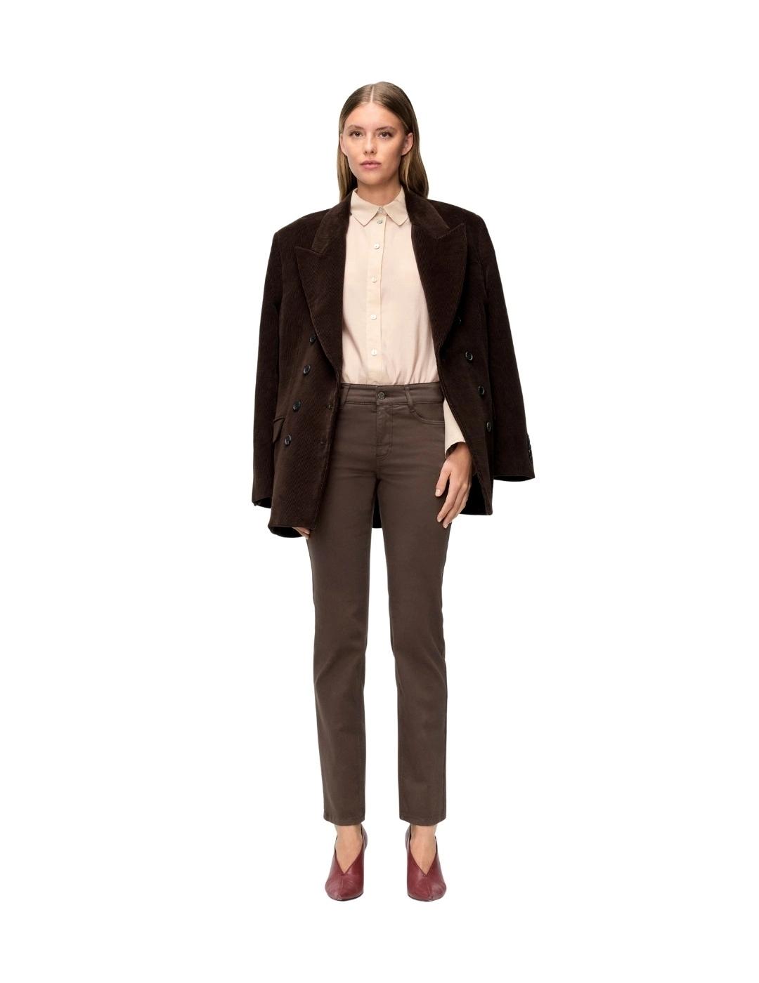 Mac Pantalones Dream Deep Brown Ppt