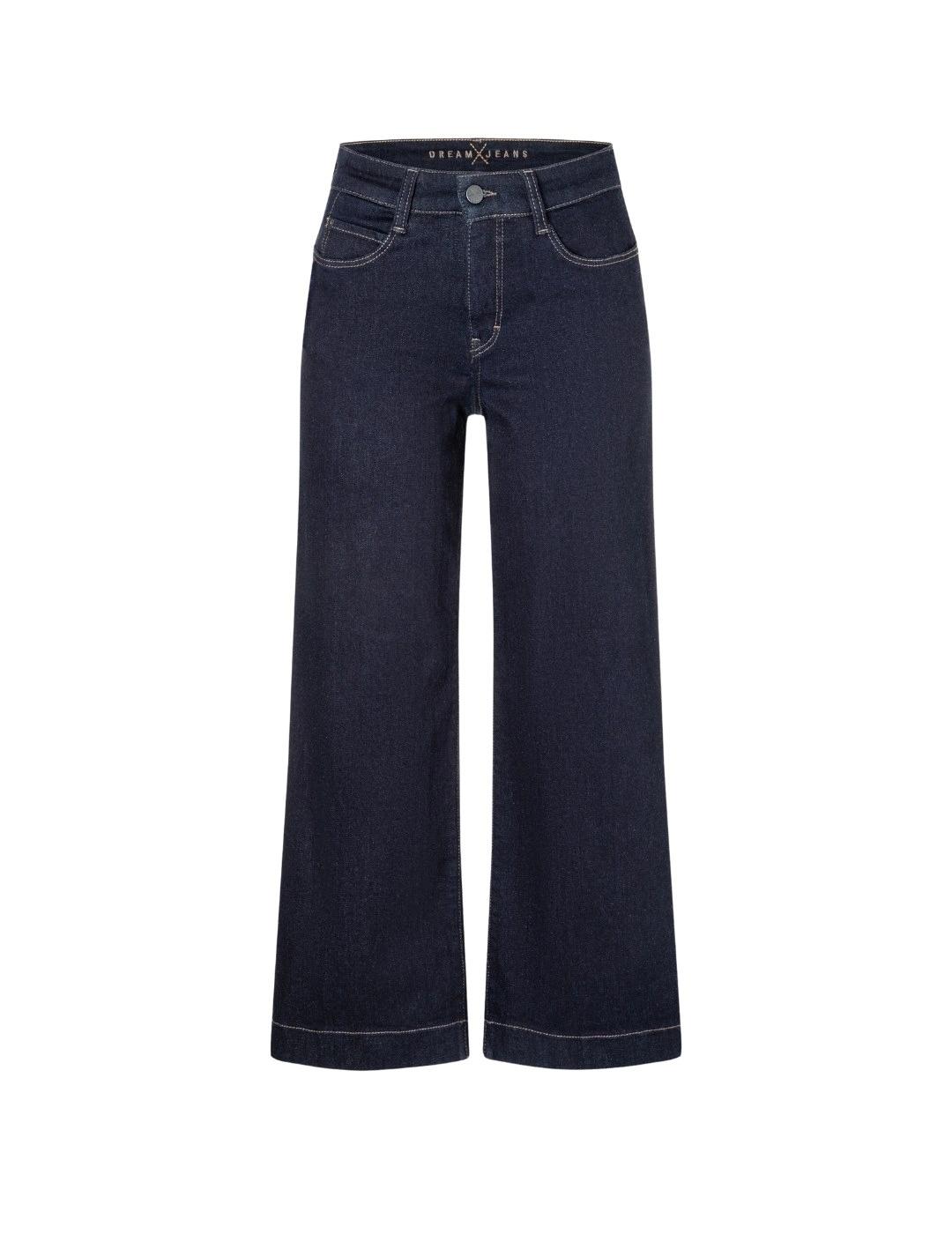 Mac Pantalones Dream Culotte Culotte Fashion Rinse