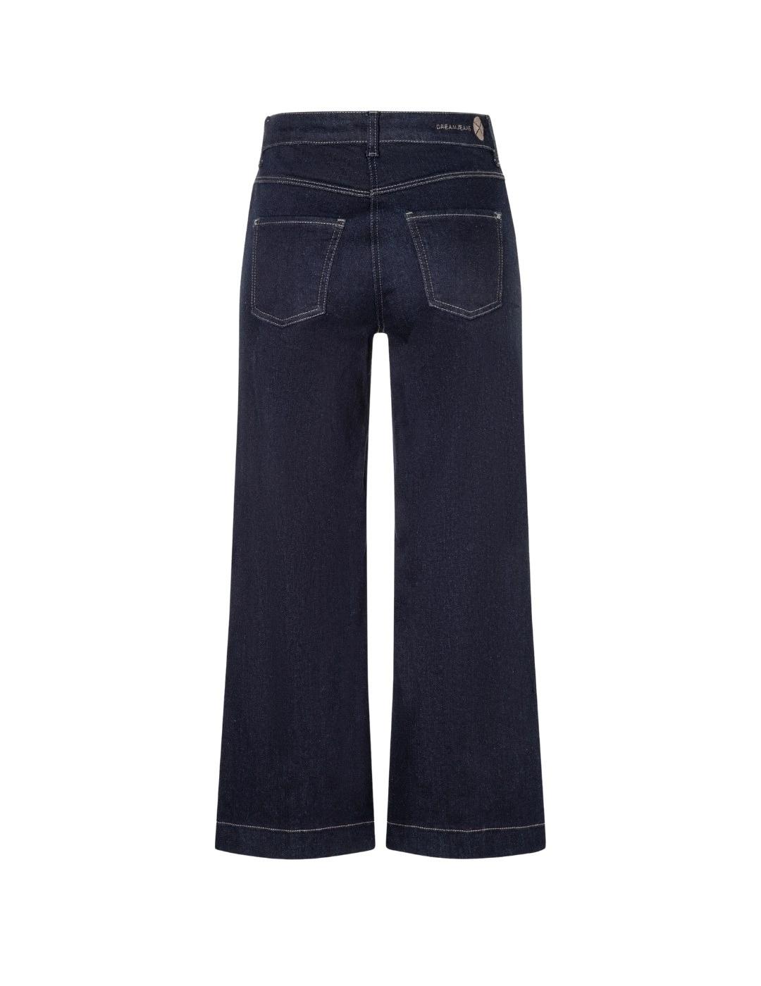 Mac Pantalones Dream Culotte Culotte Fashion Rinse