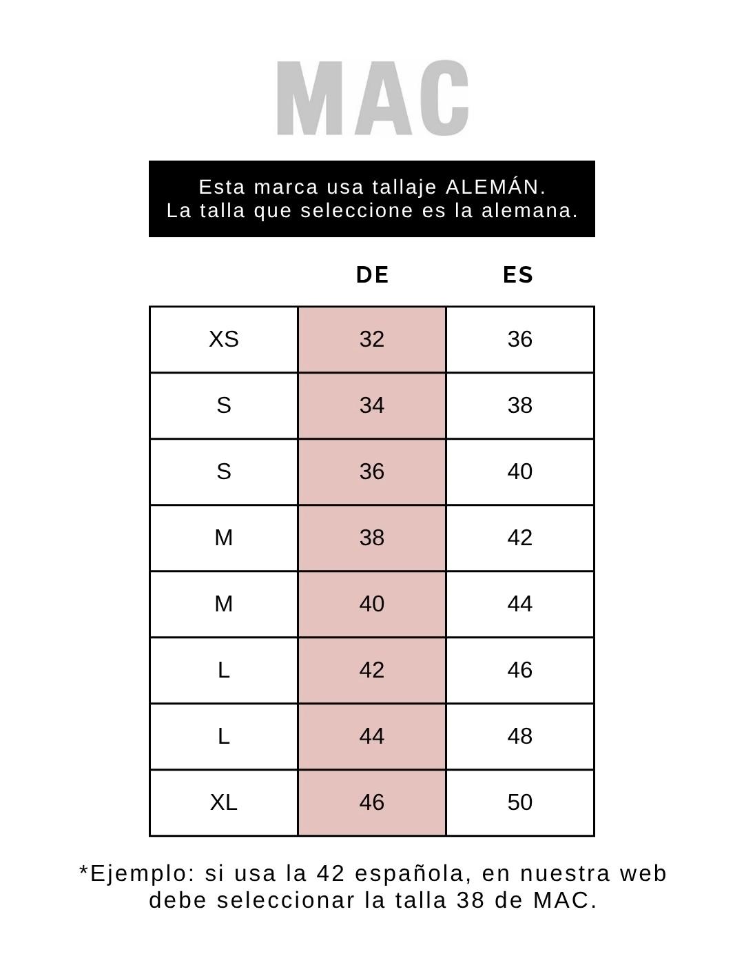 Mac Pantalones Dream Culotte Culotte Fashion Rinse