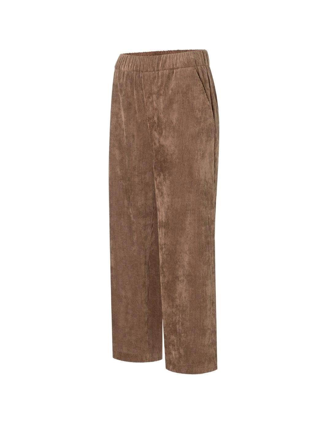 Mac Pantalones Chiara Cropped Light Tree Bark