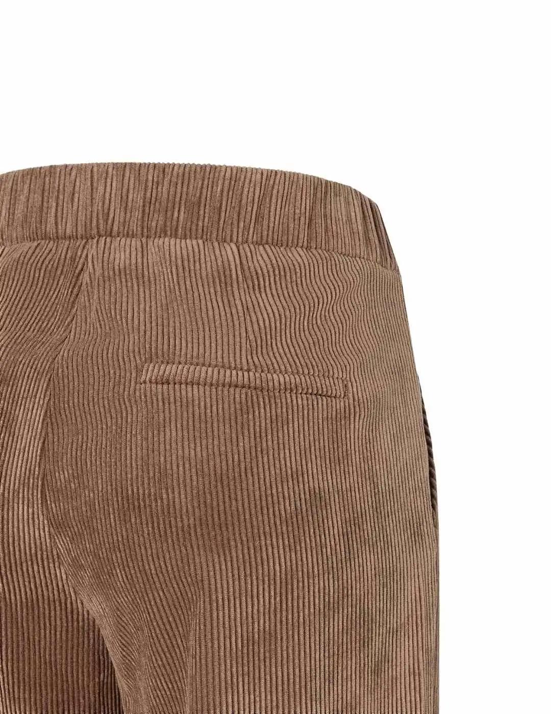 Mac Pantalones Chiara Cropped Light Tree Bark