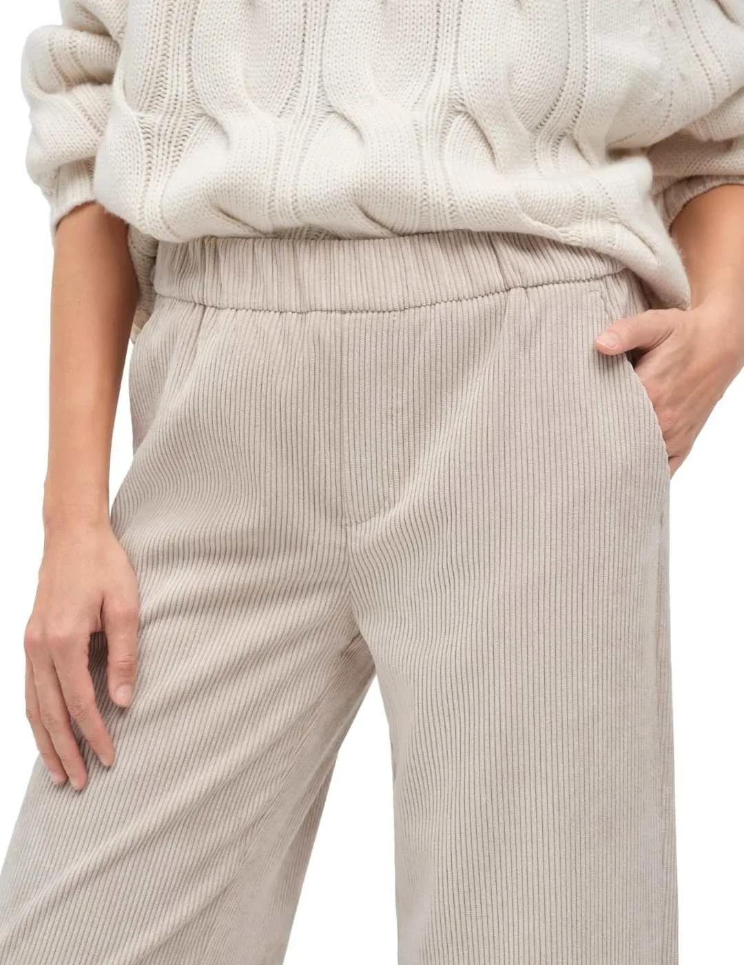 Mac Pantalones Chiara Sand Beige