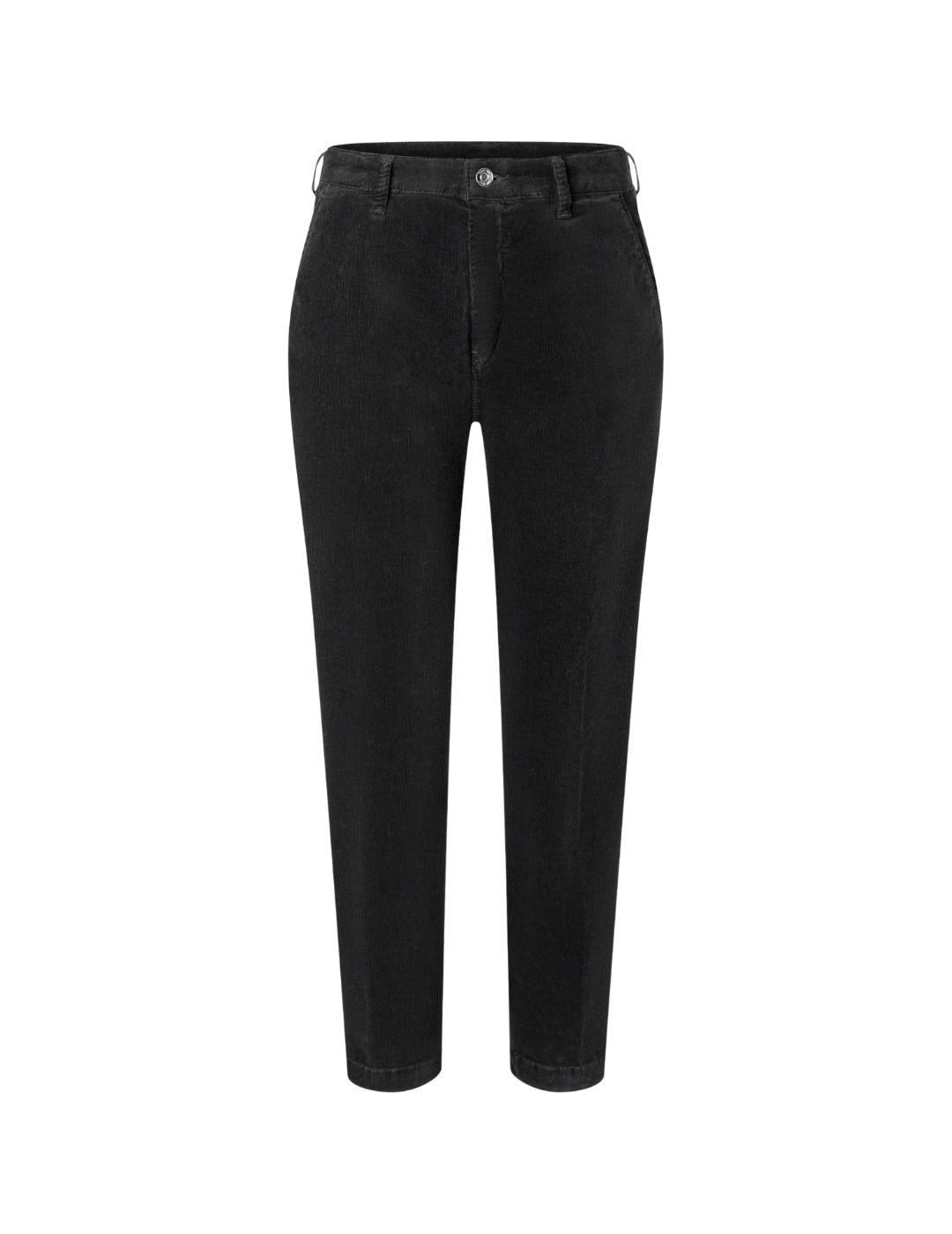 Mac Pantalones Chino Turn Up Black Ppt